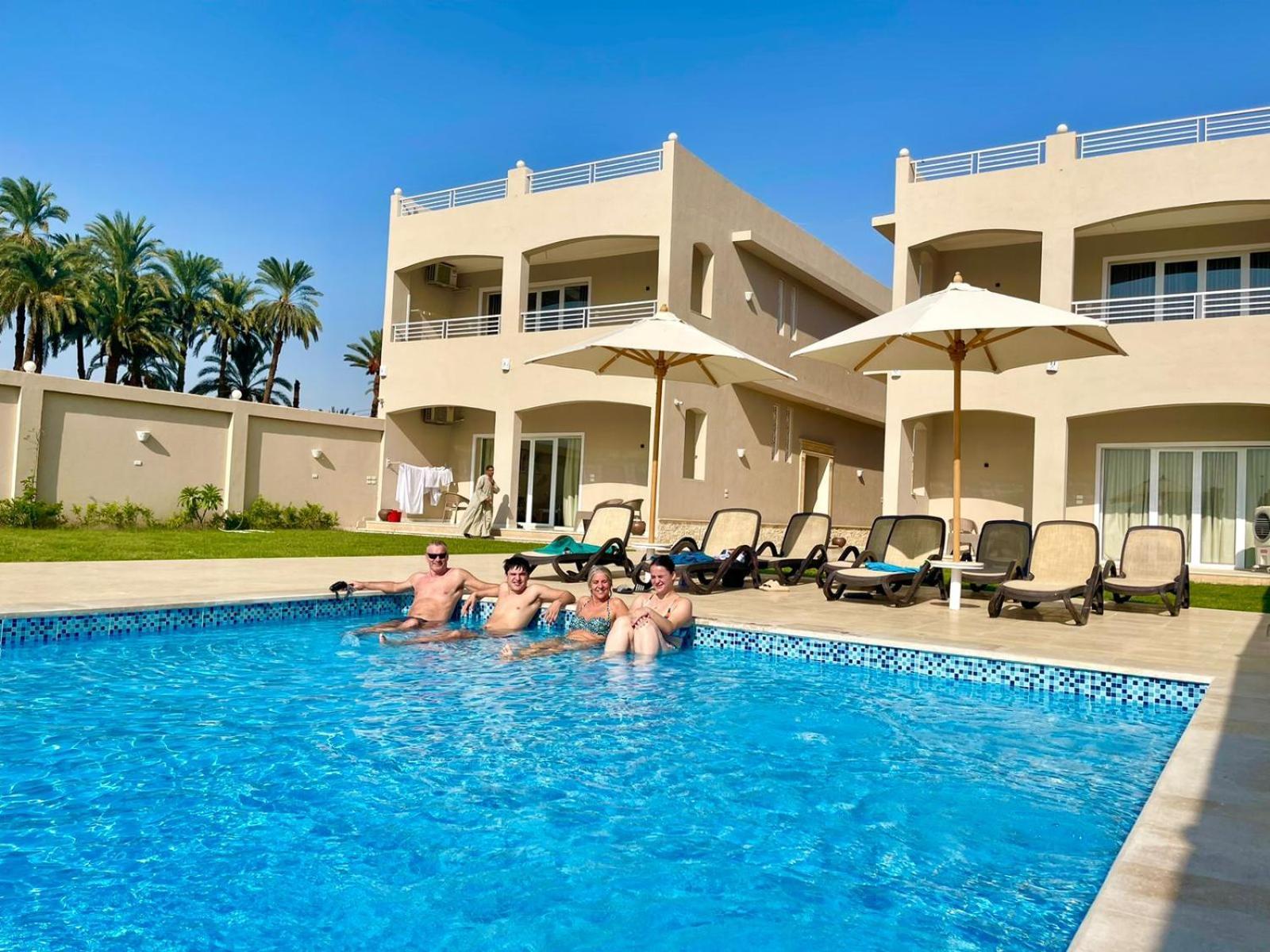 Royal Nile Villa - Pool View Apartment 1 Luksor Zewnętrze zdjęcie