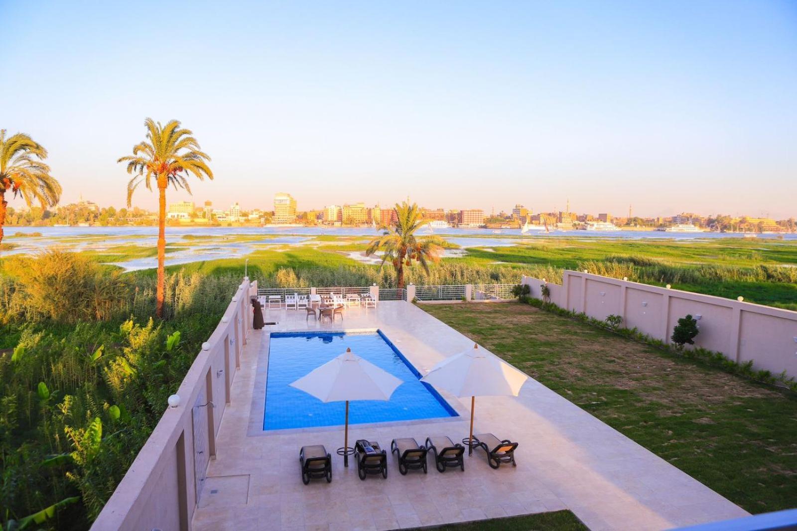 Royal Nile Villa - Pool View Apartment 1 Luksor Zewnętrze zdjęcie